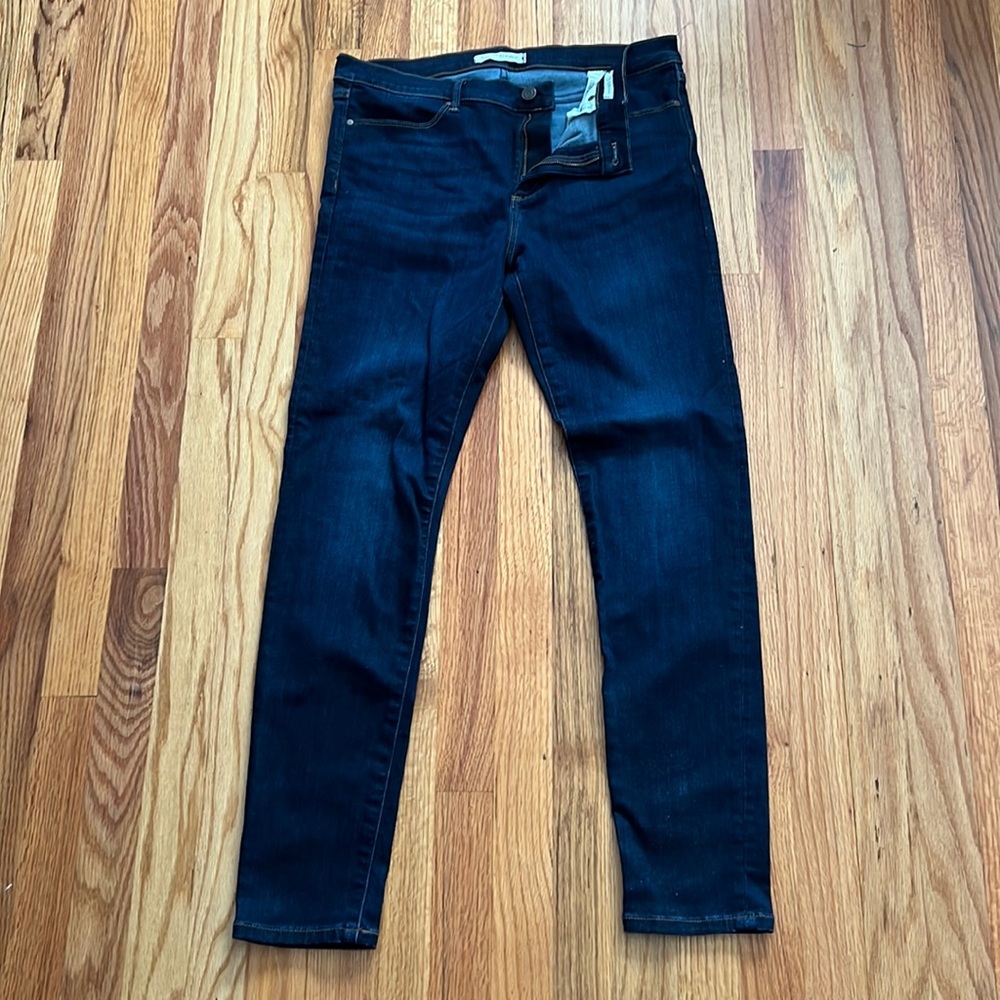 BANANA REPUBLIC - dark wash jeggings